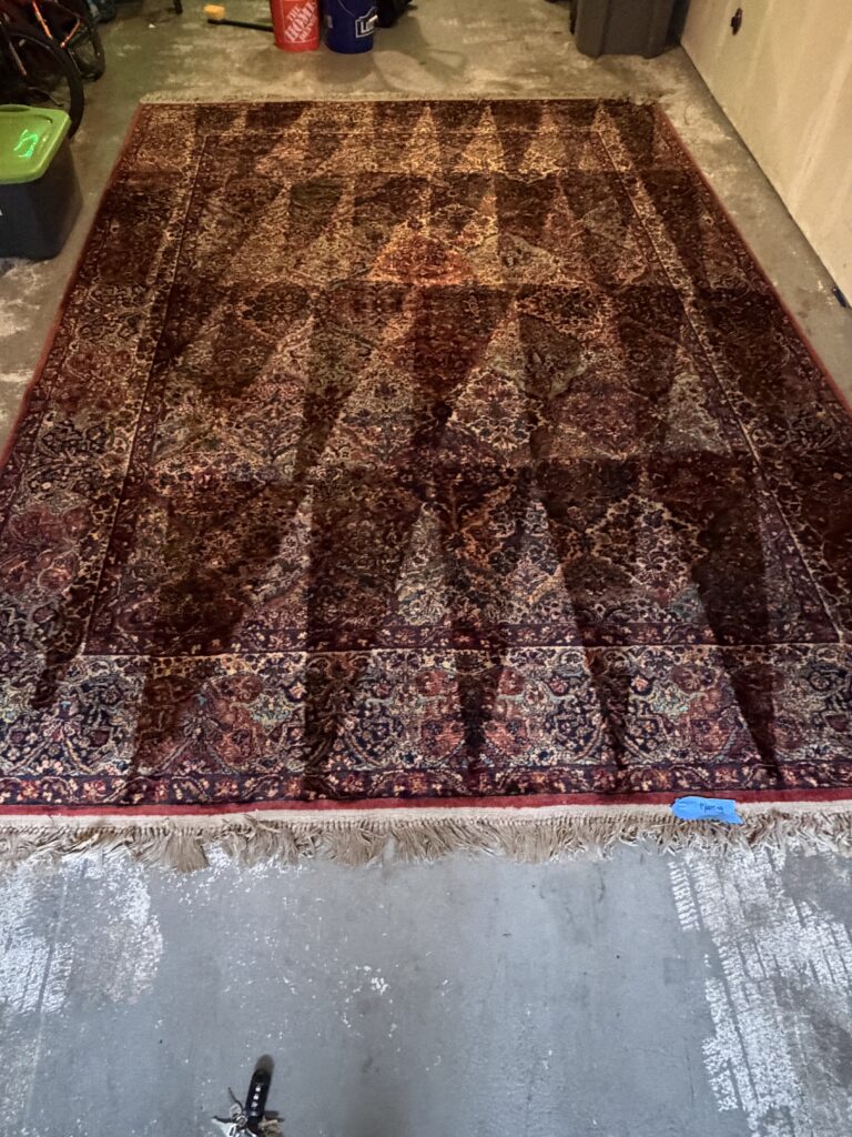 Professional oriental rug cleaning and restoration