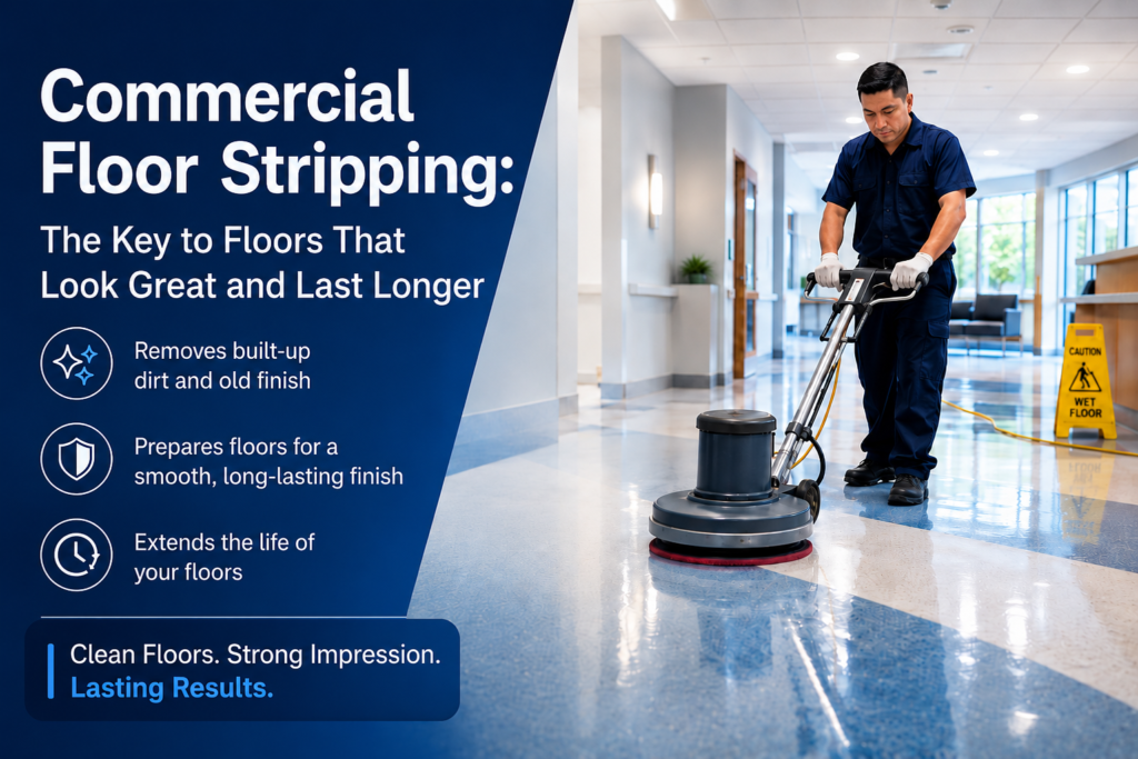 Commercial Floor Stripping in Bothell, WA