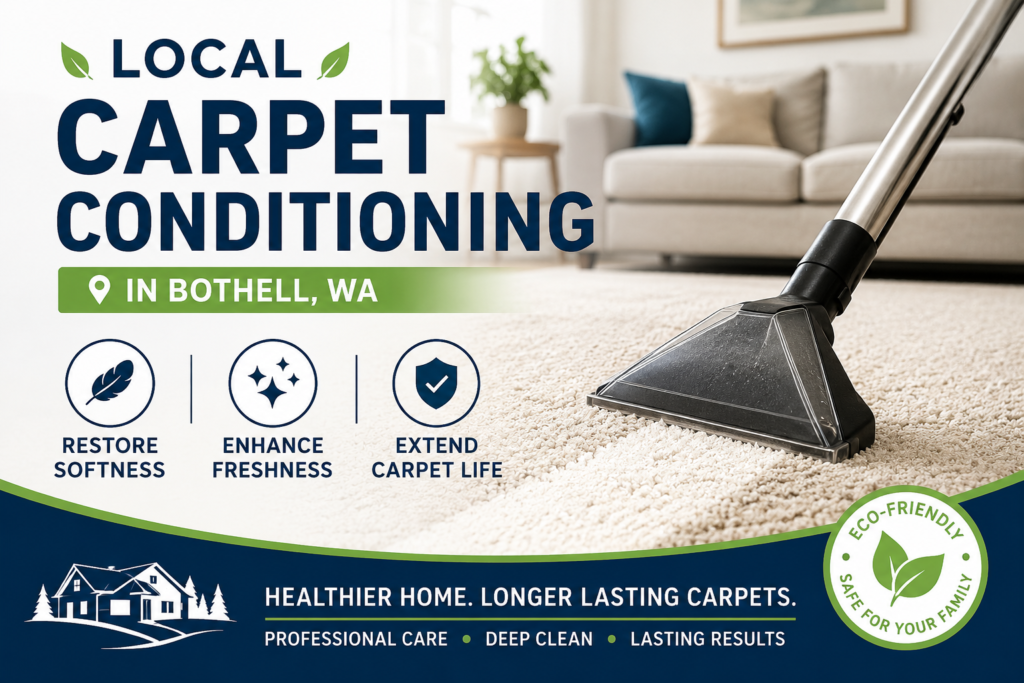 Local Carpet Conditioning in Bothell, WA