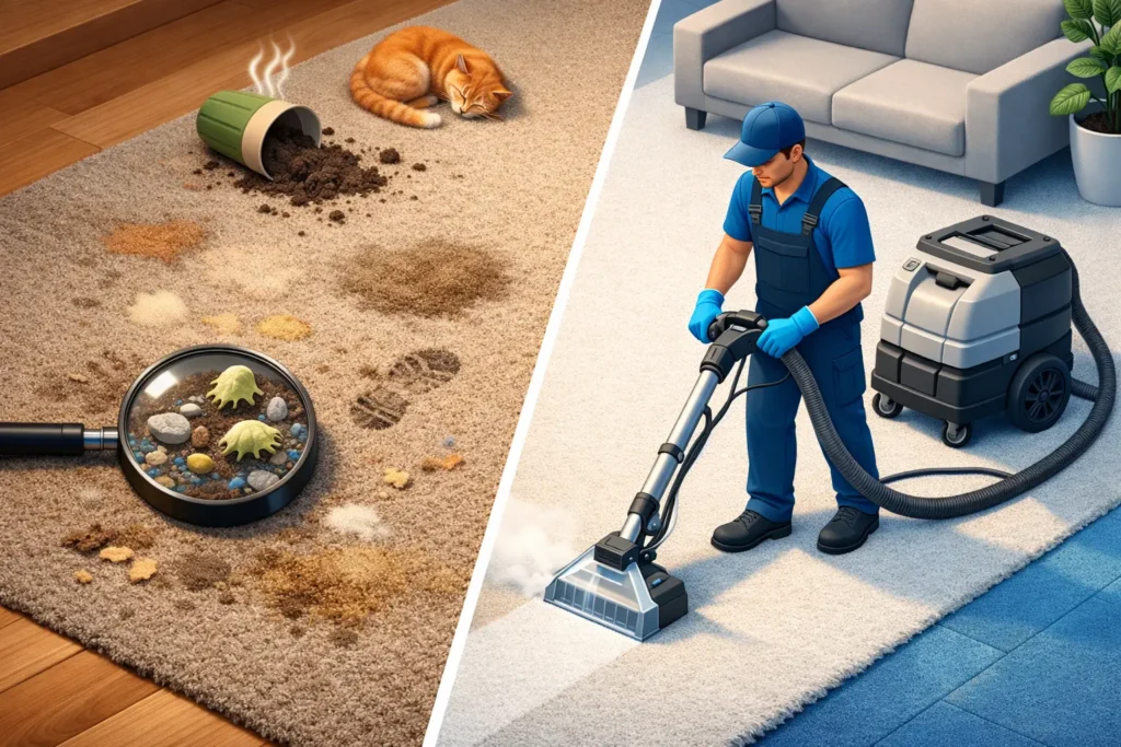 10 Signs Carpet Needs Cleaning Before It Wears Out