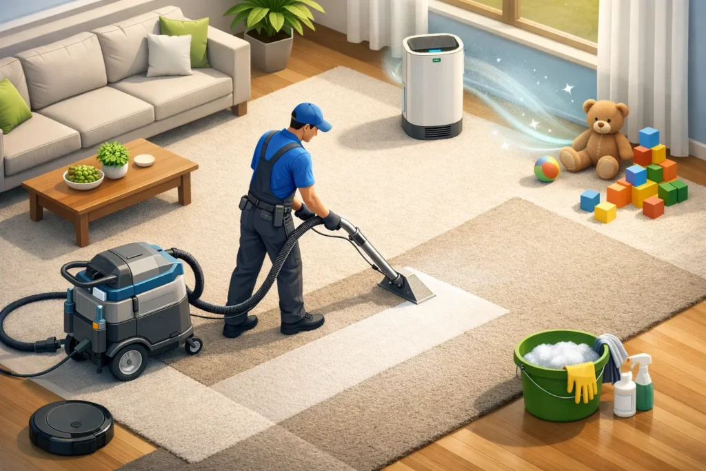 Carpet Cleaning Frequency for a Healthier Home