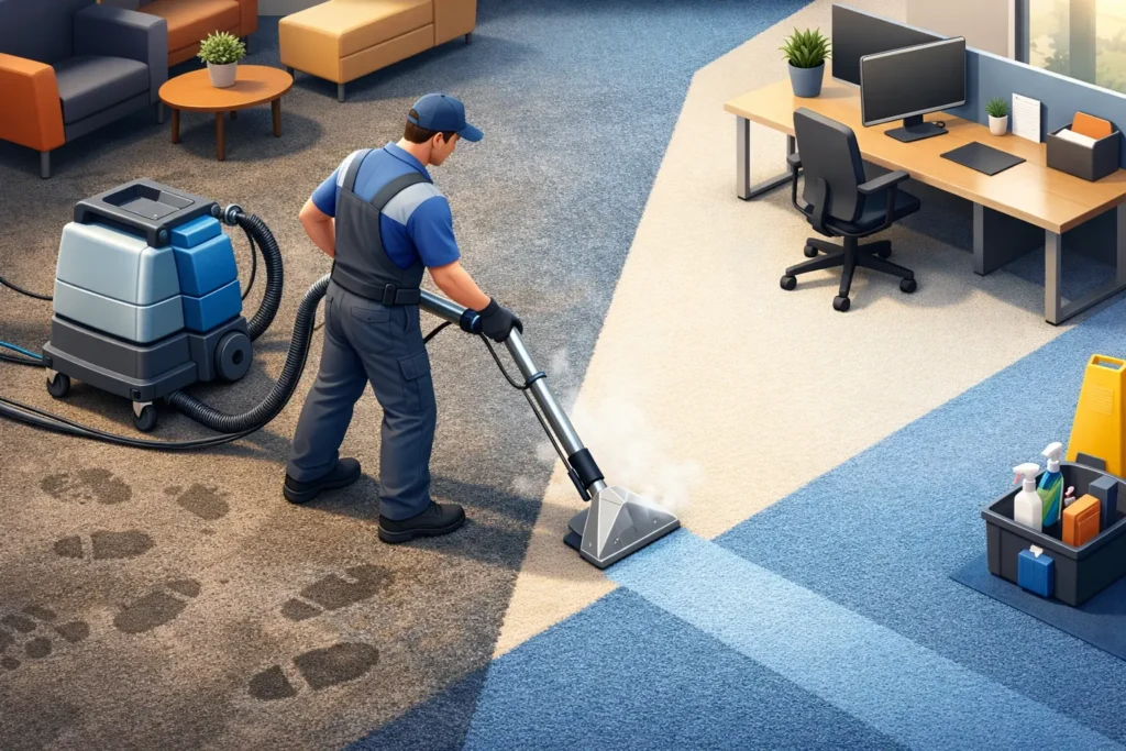 High Traffic Carpet Cleaning That Lasts Longer