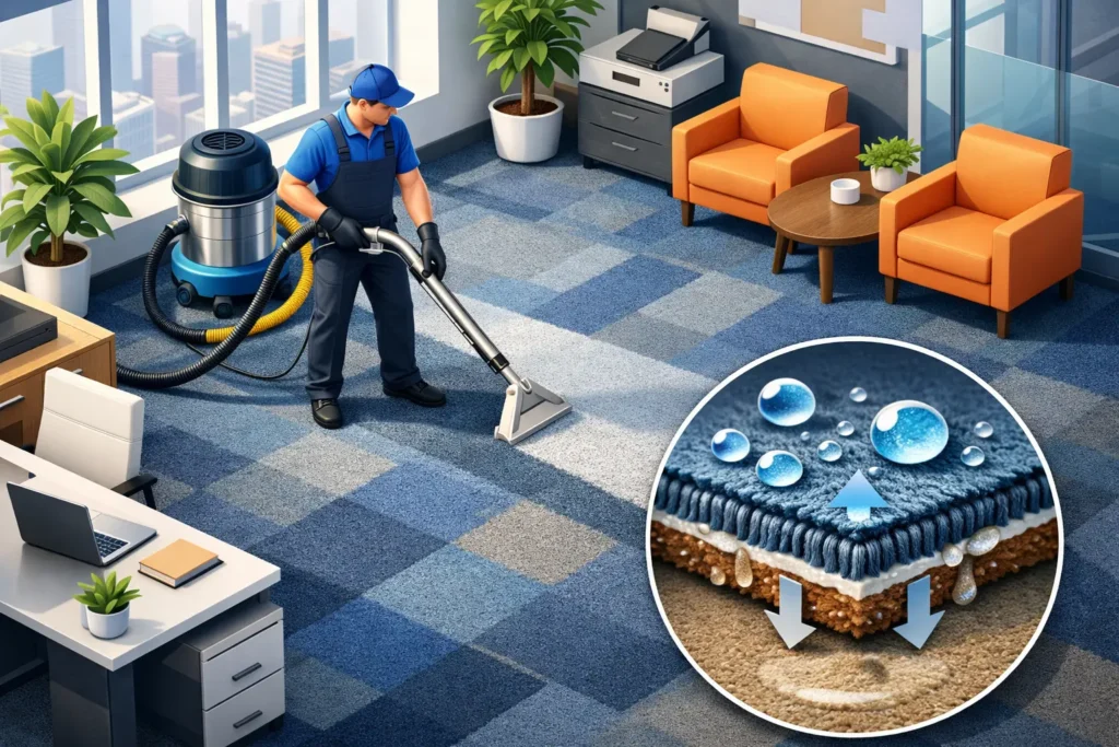 Office Carpet Cleaning That Protects Your Floors