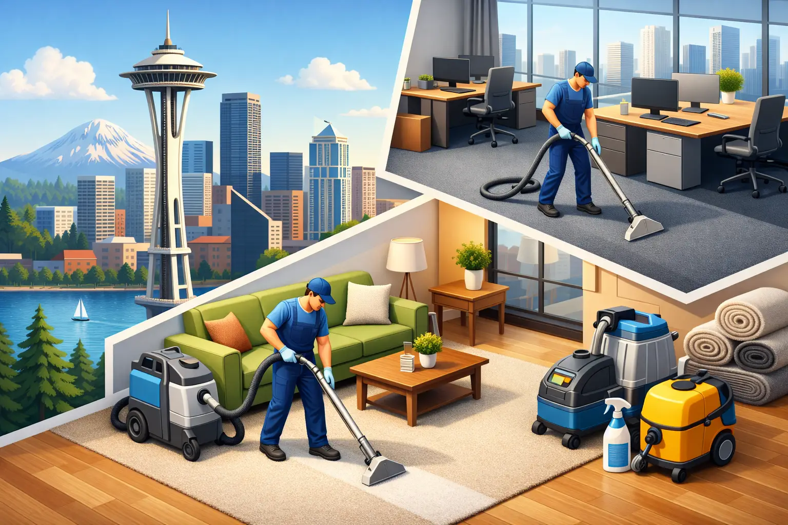 Seattle Carpet Cleaning Guide for Homes and Offices