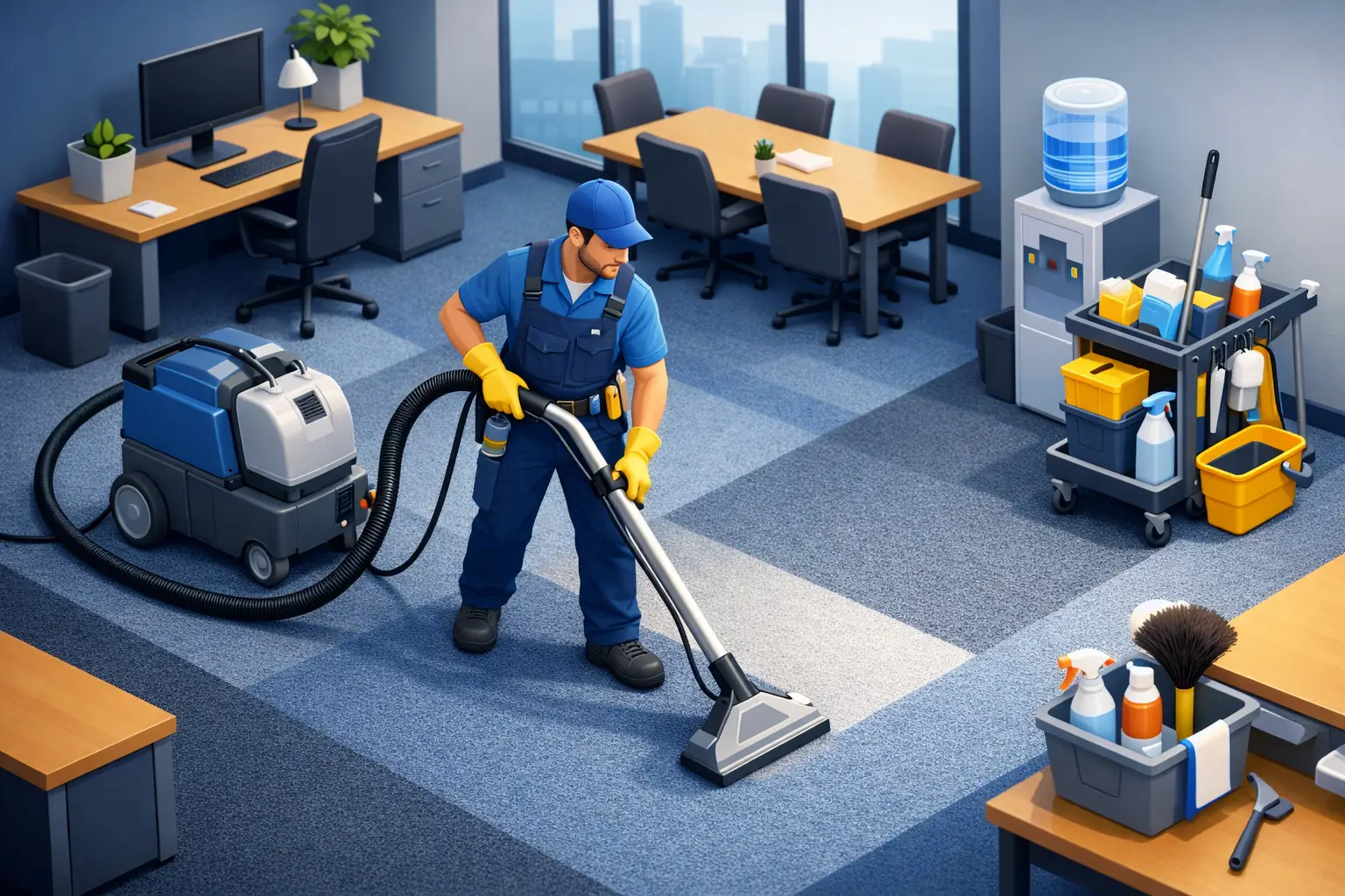 What a Janitor Does for a Cleaner Workplace